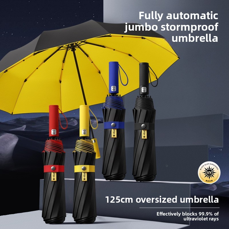 Golf Umbrella Large - Paraguas Extra Grande de 125 cm,