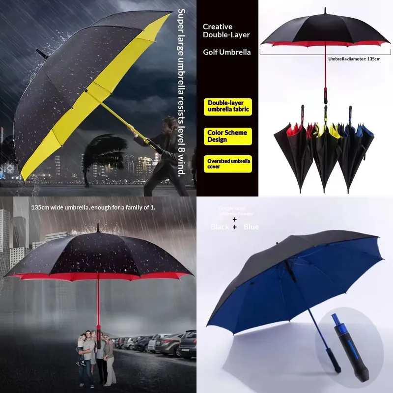 Golf Umbrella Large - Paraguas de Golf Grande Resistente al
