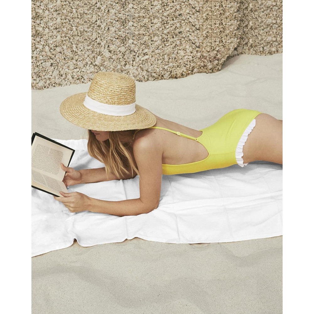 Toalla de playa de color blanc - Golf Towel reseña y precio