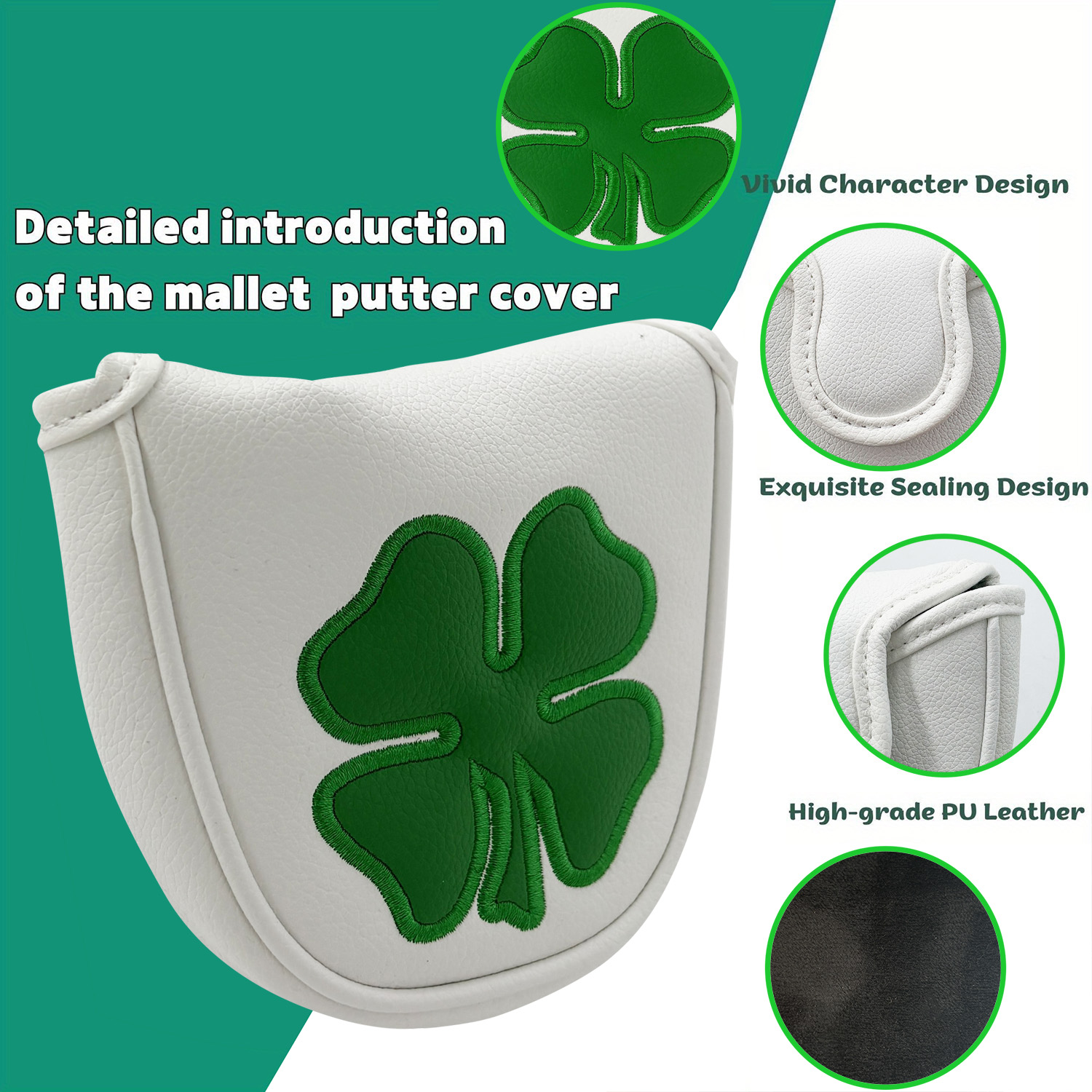 1 funda para cabeza de putter, - Golf Tees reseña y precio