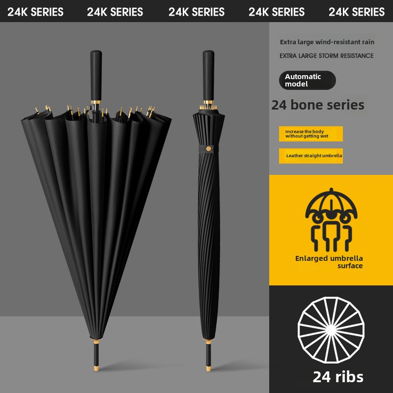 Paraguas Recto de 24 Varillas  - Golf Umbrella Large reseña y precio