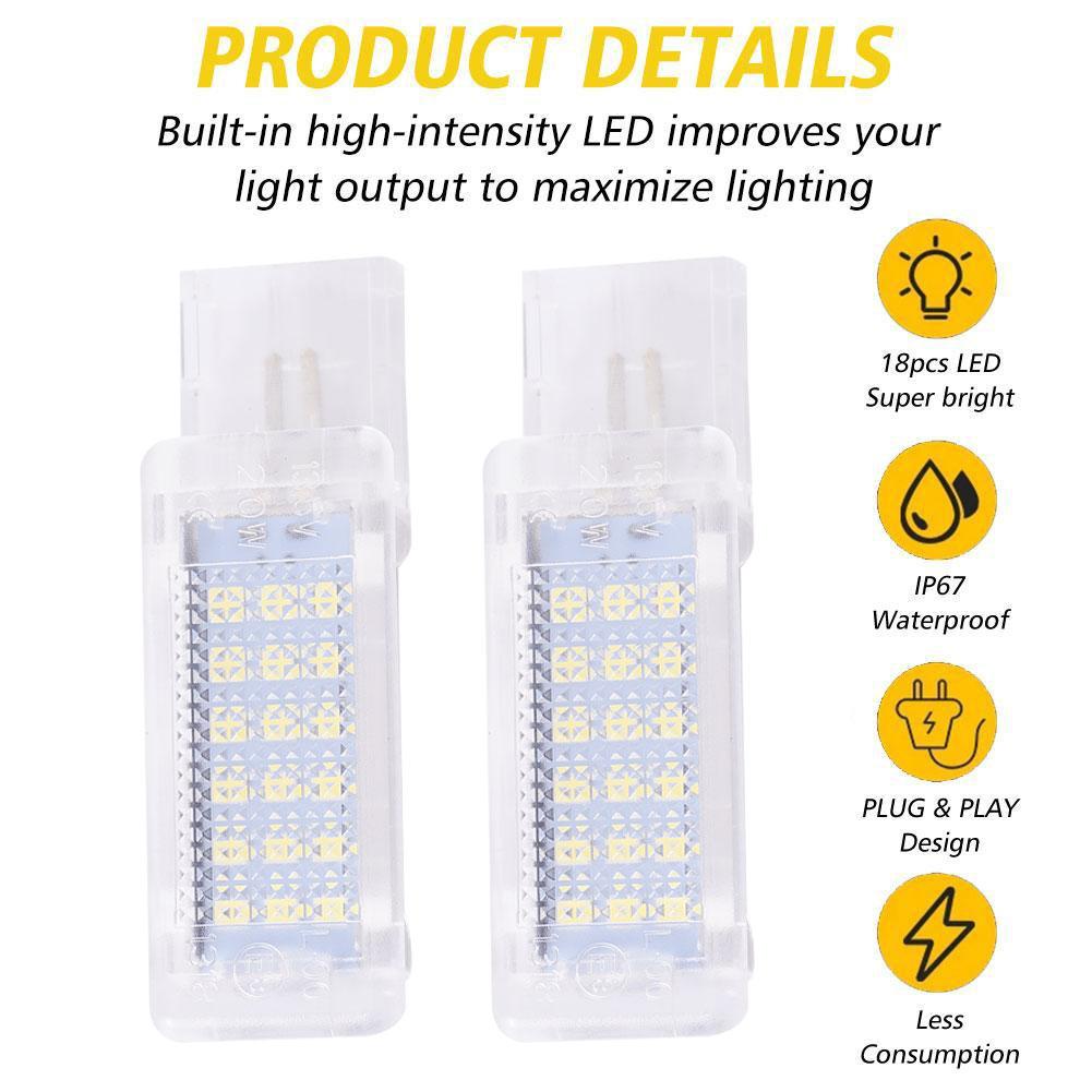 Luces LED para coche, luz LED  - Golf Gloves reseña y precio