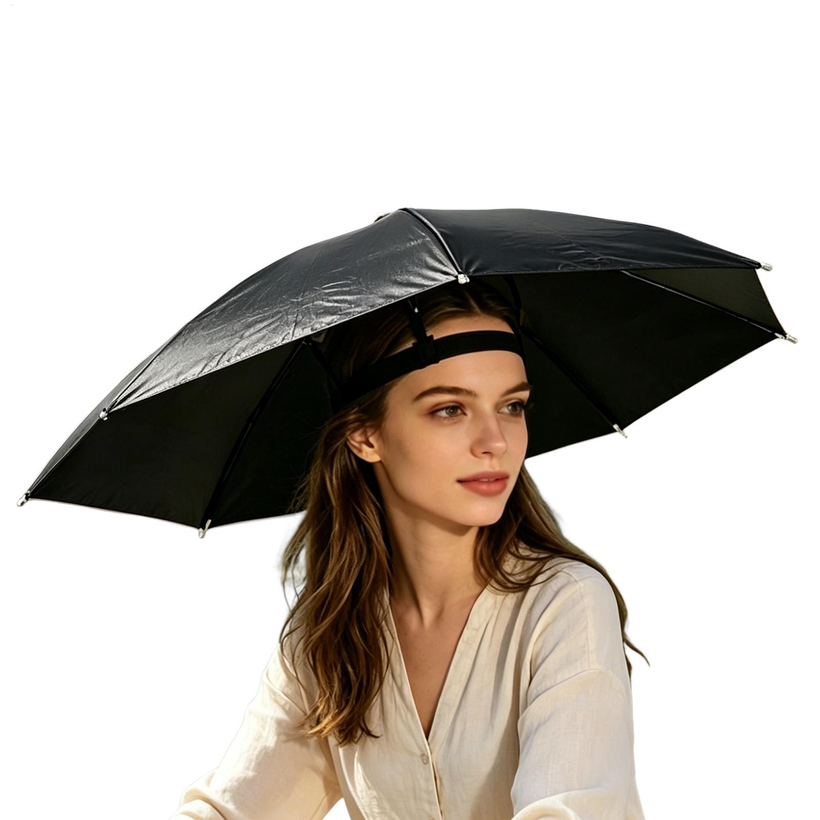 Sombrero paraguas plegable imp - Golf Umbrella reseña y precio
